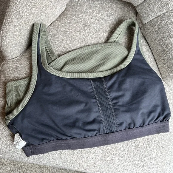 prAna Becksa Sports Bra Bralette in Sage Heather - Picture 6 of 8